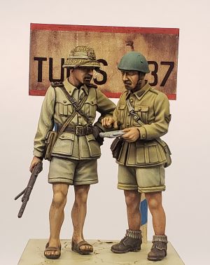 S2KW097 - Italian desert meeting. N. Africa.